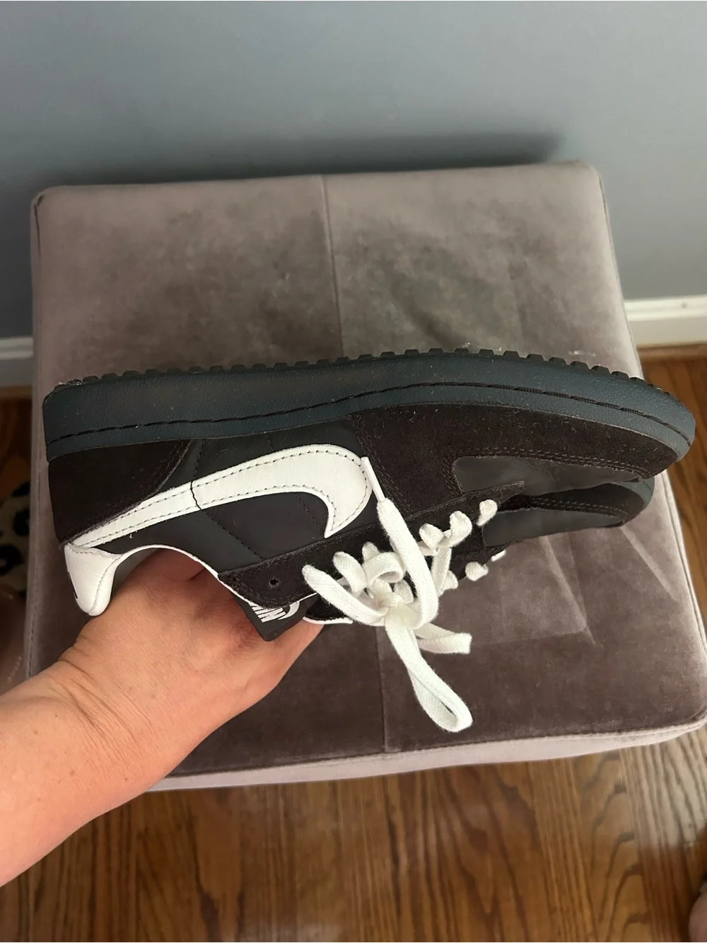Nike Women’s Low-Top Sneakers- chocolate brown